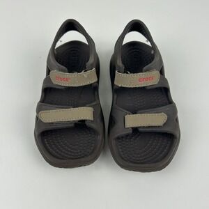 Crocs Swiftwater‎ River Sandals Kids C9 Style 204988 Iconic Comfort